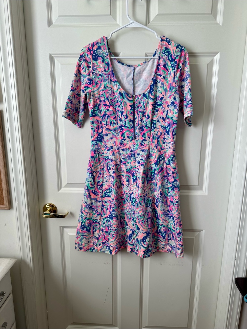 Lilly Pulitzer Celia Dress Size M La Playa Fit & Flare Women’s - Picture 2 of 10